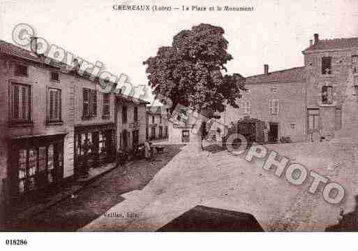 Ville de CREMEAUX, carte postale ancienne