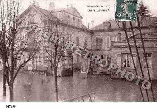 Ville de CRETEIL, carte postale ancienne