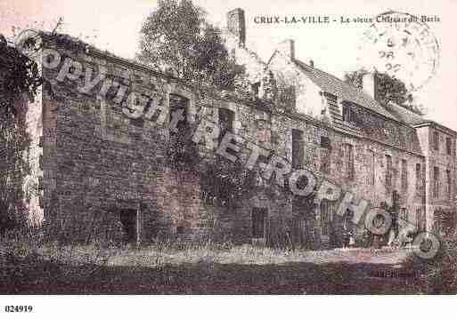 Ville de CRUXLAVILLE, carte postale ancienne