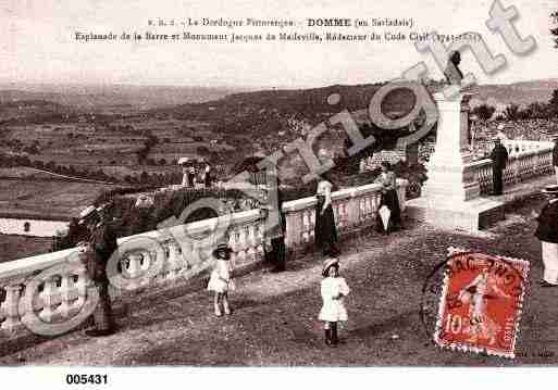 Ville de DOMME, carte postale ancienne