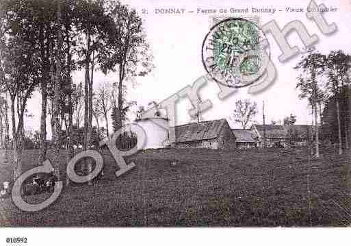 Ville de DONNAY, carte postale ancienne