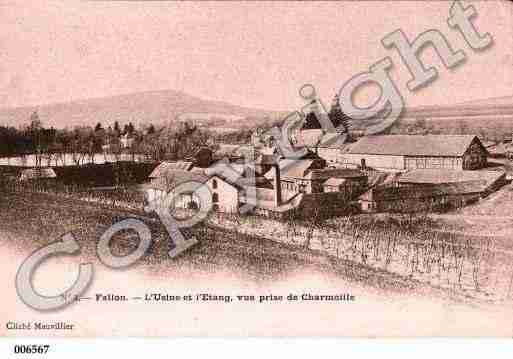 Ville de FALLON, carte postale ancienne