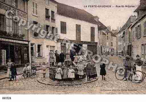 Ville de FERTEGAUCHER(LA), carte postale ancienne