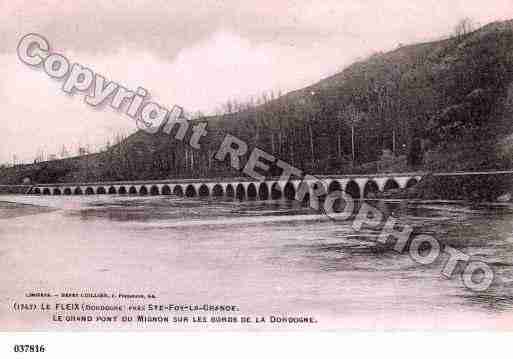 Ville de FLEIX(LE), carte postale ancienne