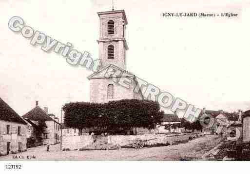 Ville de IGNYCOMBLIZY, carte postale ancienne