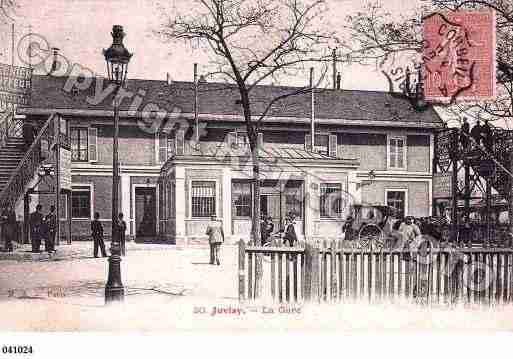 Ville de JUVISYSURORGE, carte postale ancienne