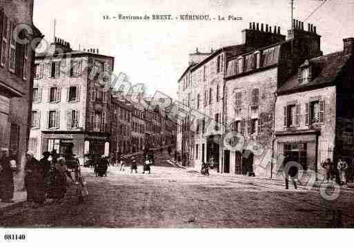 Ville de KERINOU, carte postale ancienne