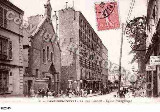 Ville de LEVALLOISPERRET, carte postale ancienne