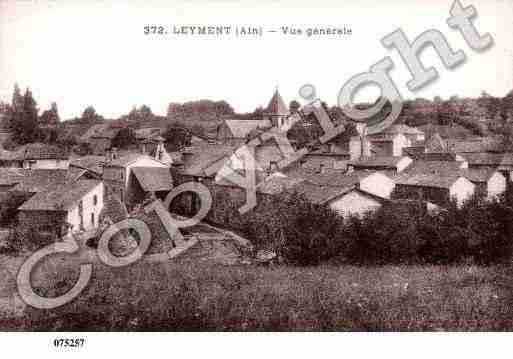 Ville de LEYMENT, carte postale ancienne