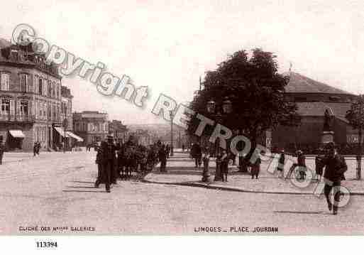 Ville de LIMOGES, carte postale ancienne