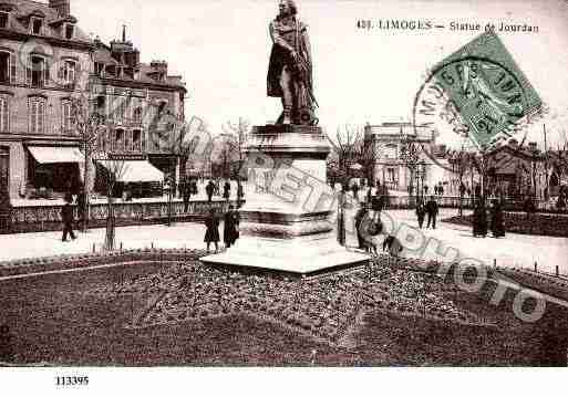 Ville de LIMOGES, carte postale ancienne