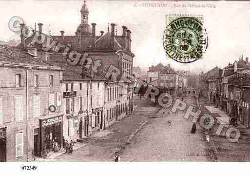 Ville de LONGUYON, carte postale ancienne