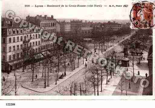 Ville de LYON, carte postale ancienne