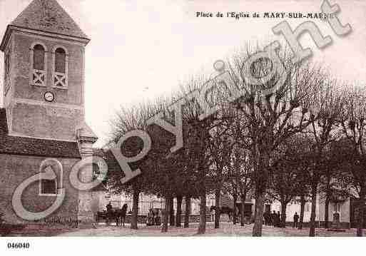 Ville de MARYSURMARNE, carte postale ancienne