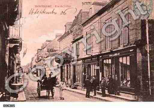 Ville de MONTIGNAC, carte postale ancienne