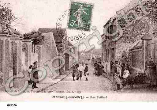 Ville de MORSANGSURORGE, carte postale ancienne