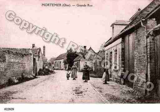 Ville de MORTEMER, carte postale ancienne Ville de MORTEMER, carte postale ancienne
