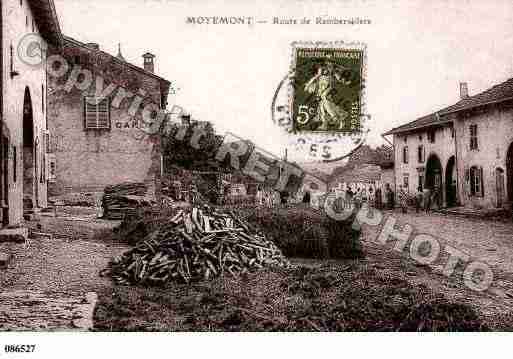 Ville de MOYEMONT, carte postale ancienne