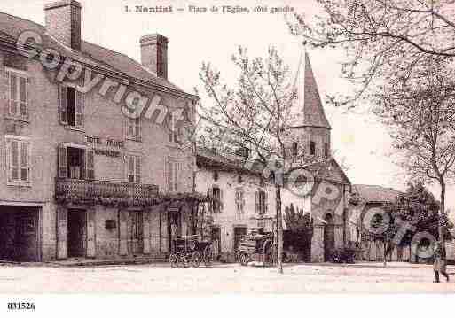 Ville de NANTIAT, carte postale ancienne