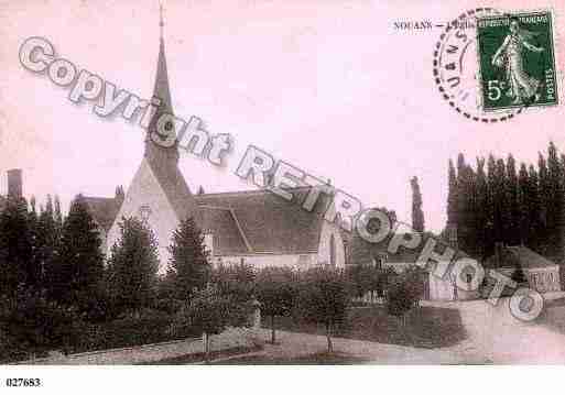 Ville de NOUANS, carte postale ancienne