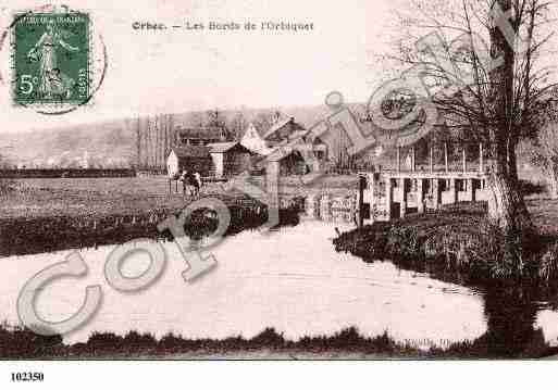 Ville de ORBEC, carte postale ancienne