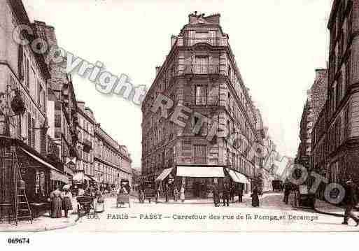 Ville de PARIS16, carte postale ancienne