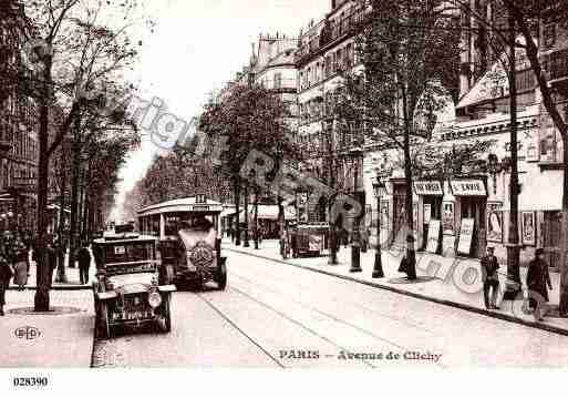 Ville de PARIS17, carte postale ancienne
