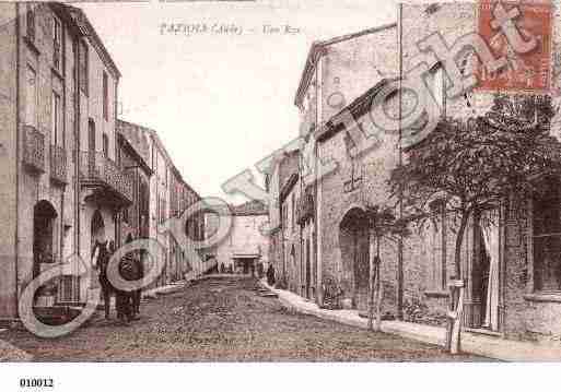 Ville de PAZIOLS, carte postale ancienne