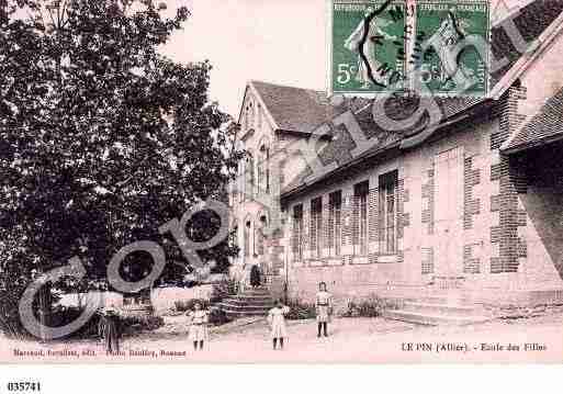 Ville de PIN(LE), carte postale ancienne