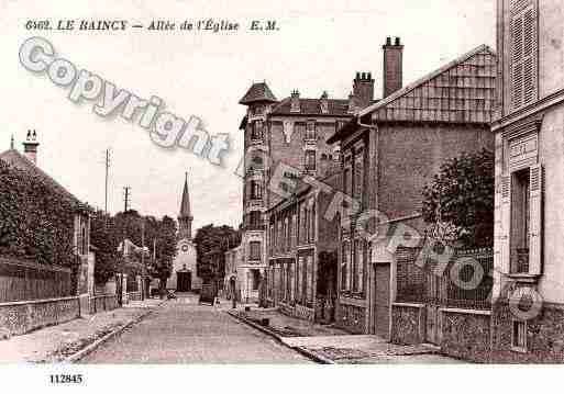 Ville de RAINCY(LE), carte postale ancienne