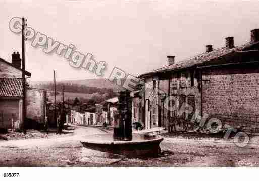 Ville de RARECOURT, carte postale ancienne