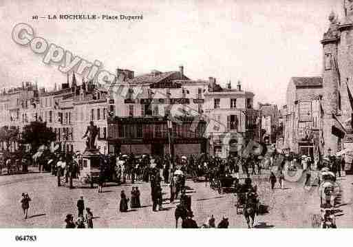 Ville de ROCHELLE(LA), carte postale ancienne