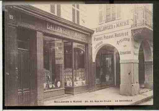 Ville de ROCHELLE(LA), carte postale ancienne