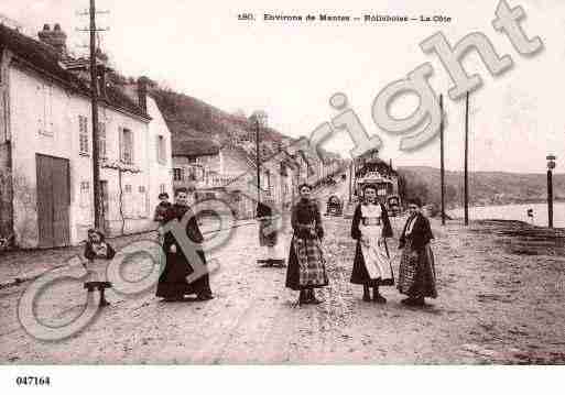 Ville de ROLLEBOISE, carte postale ancienne