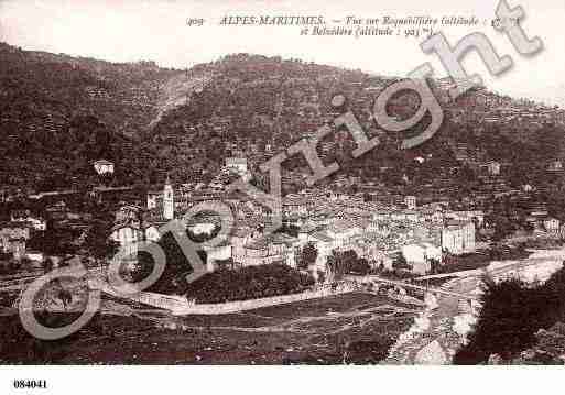 Ville de ROQUEBILLIERE, carte postale ancienne