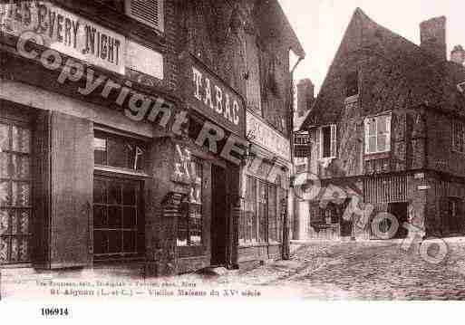 Ville de SAINTAIGNAN, carte postale ancienne