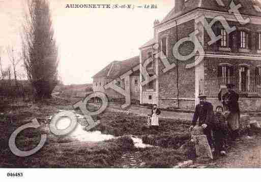 Ville de SAINTFARGEAUPONTHIERRY, carte postale ancienne