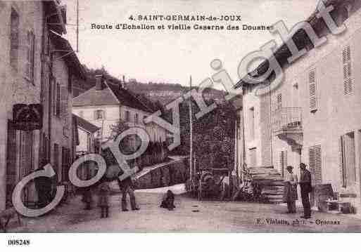 Ville de SAINTGERMAINDEJOUX, carte postale ancienne Ville de SAINTGERMAINDEJOUX, carte postale ancienne
