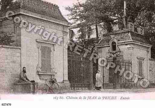 Ville de SAINTJEANLEPRICHE, carte postale ancienne Ville de SAINTJEANLEPRICHE, carte postale ancienne