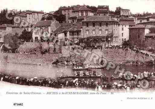 Ville de SAINTJUSTSAINTRAMBERT, carte postale ancienne