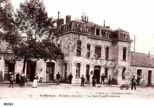 Ville de SAINTMARIENS, carte postale ancienne