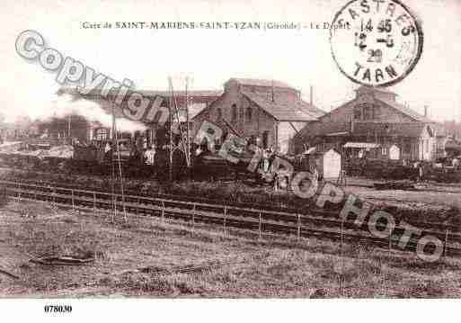 Ville de SAINTMARIENS, carte postale ancienne