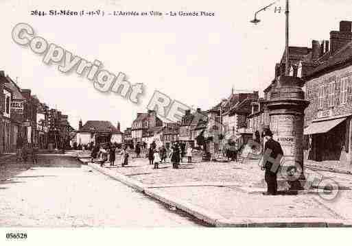 Ville de SAINTMEENLEGRAND, carte postale ancienne