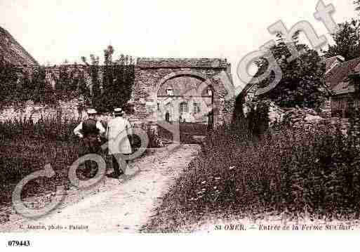 Ville de SAINTOMER, carte postale ancienne