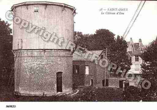 Ville de SAINTOMER, carte postale ancienne
