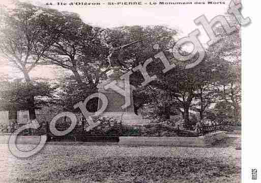 Ville de SAINTPIERRED'OLERON, carte postale ancienne