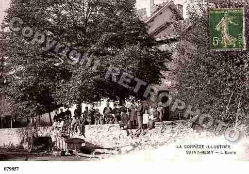 Ville de SAINTREMY, carte postale ancienne