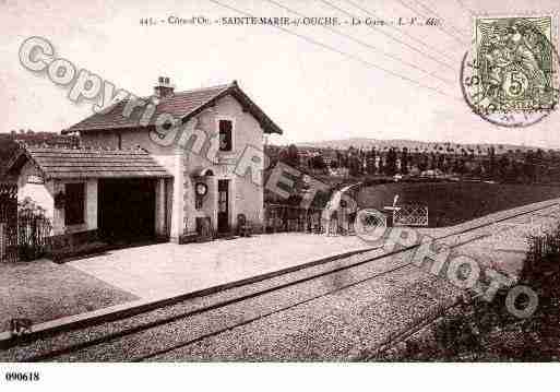 Ville de SAINTEMARIESUROUCHE, carte postale ancienne