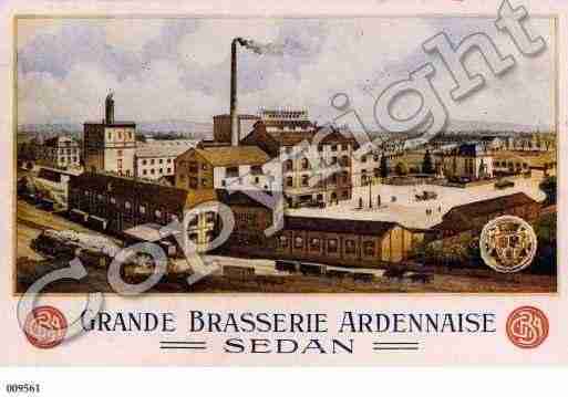 Ville de SEDAN, carte postale ancienne