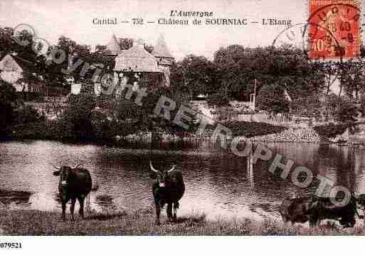 Ville de SOURNIAC, carte postale ancienne